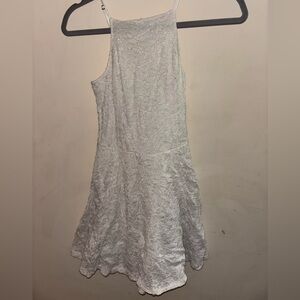 Abercrombie & Fitch White Lace Halter Top